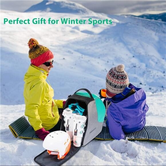 Ski Boot Bag-Boot Bag Kids Waterproof Ski Boot Snowboard Boot Bag Travel SkiBoot - Picture 8 of 8